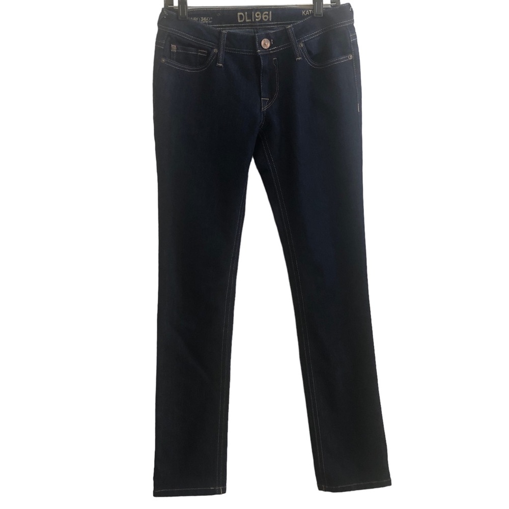 DL1961 Kate Straight Jean Four Way Stretch Twilight W13